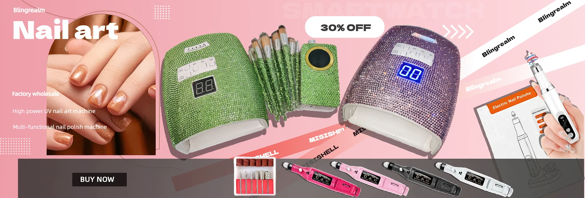 Crystal professional tools collection banner