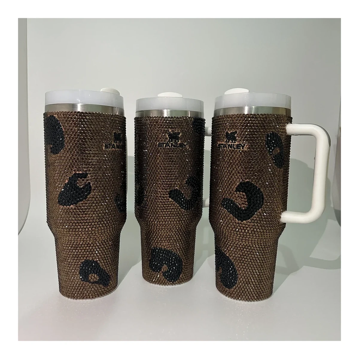 Champagne Pattern Rhinestone Mesh Tumbler for wholesale and custom orders