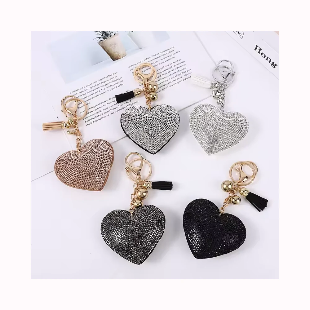 Heart Tassel Car & Bag Charm