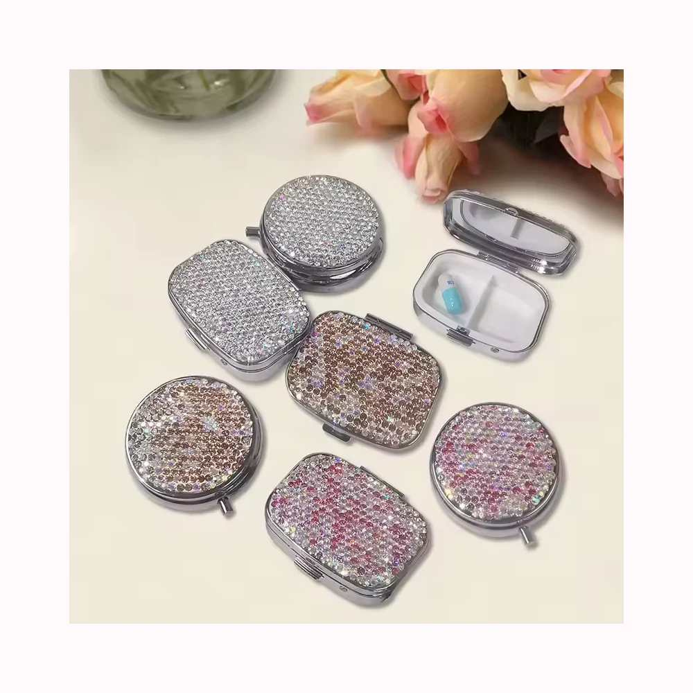 Waterproof Crystal Pill Container