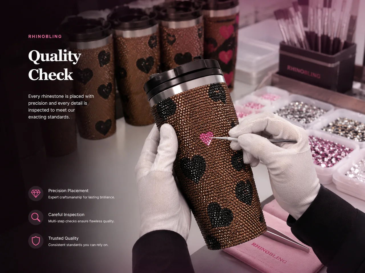 Rhinestone tumbler durability and quality review guide