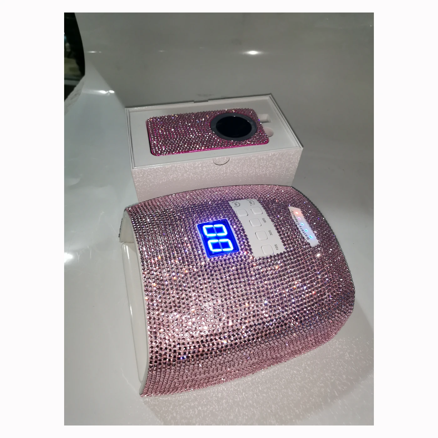 Pink Crystal Professional Lamp